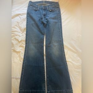 7 for all mankind jeans bootleg